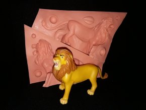 Silikonová formička lev-Mufasa 3174