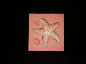 Silikonová formička mořská hvězdice 5176