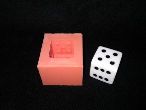 Silikonová formička hrací kostka 5042