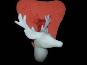Silikonová formička hlava jelena 3082