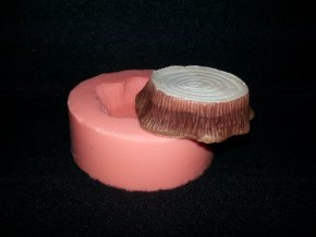 Silikonová formička pařez malý 5093