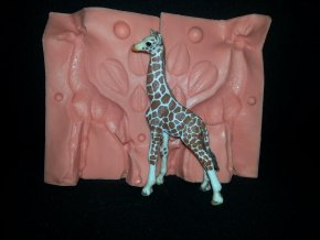 Silikonová formička žirafa 3121