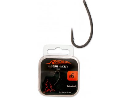 10620 radical carp curve shank elite titan x 10ks vel 10