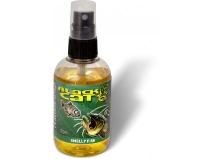 10779 black cat flavour spray zluty smelly fish 100ml