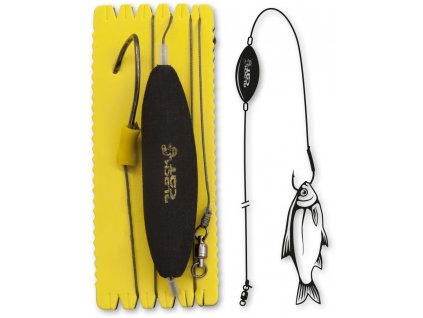 11622 black cat podvodni splavek s jednohak xl 100kg 1ks 1 20m 20g