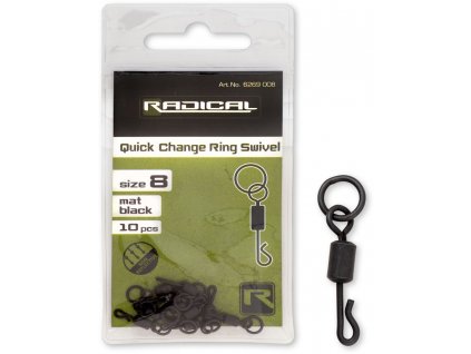 13329 radical quick change ring swivel mat black vel 8 10ks