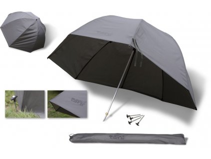 15054 black cat extreme oval umbrella 345cm 260cm 305cm