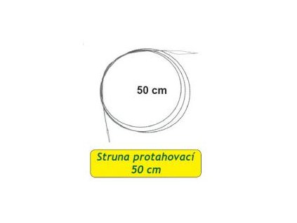 1512 protahovaci struna 50cm