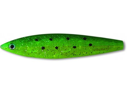 15879 rhino softfish lure gold green dolphin 10 5cm 12g 3ks