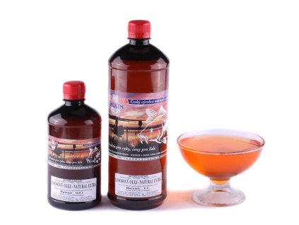 16755 lososovy olej natural extra pro ryby 500 ml