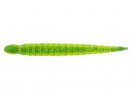 17214 keitech gumova nastraha custom leech 3 7 6cm 1 3g lime chartreuse 10ks