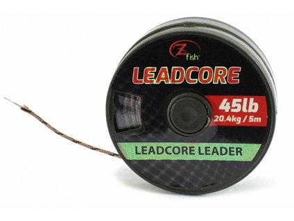 17553 zfish olovena snura leadcore leader 45lb 5m