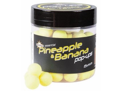 17721 dynamite baits pop ups fluro pineapple banana 15 mm