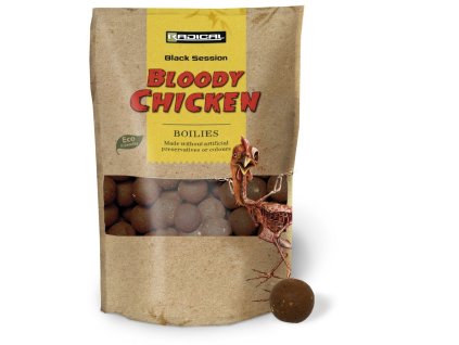 20064 radical bloody chicken boilie 20mm 1kg