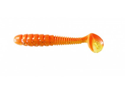 20700 sellior gumova nastraha worm orange 8 cm 6 ks