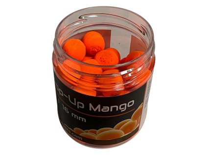 22194 mastodont baits fluo pop up boilies mango 16mm 200ml