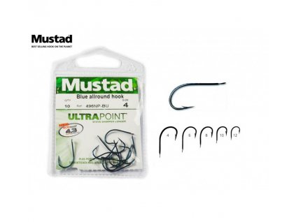 Háček Mustad Blue Allround-10 ks (Velikost vel. 2)