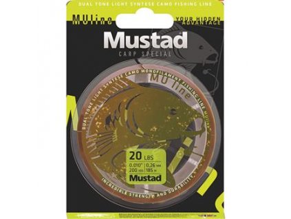 Mustad - Vlasec Carp Line 1200m (Průměr 0,31 mm)