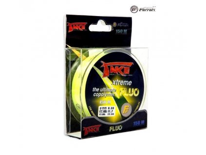 3180 vlasec take xtreme fishing ferrari fluo 0 18 mm 150 m