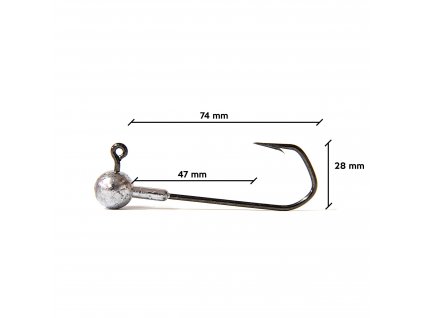 19107 1 hell cat jig head catfish vel 10 0