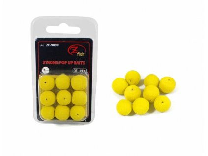 4260 zfish penova nastraha foam pop up baits yellow 15mm