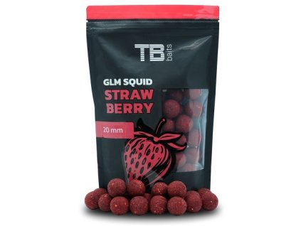 tb baits boilie glm squid strawberry