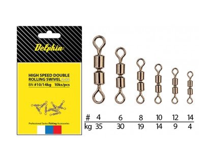 4917 hi speed double rolling swivel a 04 8 19 kg