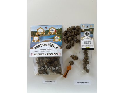 Patented Baits plovoucí Ježek Sušený a drcený masokostní červ