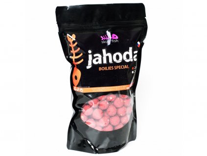 Skull Fish boilies speciál Jahoda 1 kg