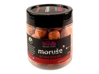 Skull fish Boilies ACTIVE Moruše 250G