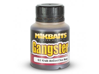 mikbaits dip gangster g2 ancovicka krab asa 125 ml