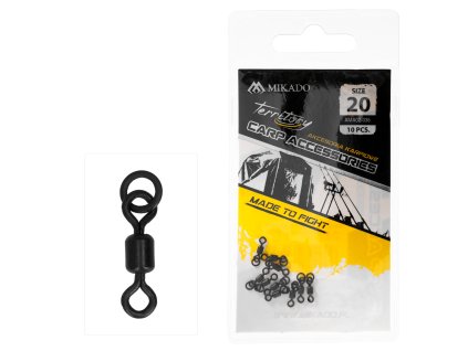 Mikado obratlík Micro Hook Ring - 10 ks