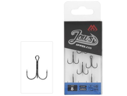 Mikado trojháčky bez protihrotu - JAWS BARBLESS