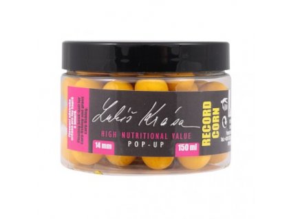 6207 lk baits pop up boilie world record carp corn 14mm 150ml