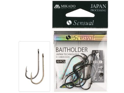 Mikado háček - SENSUAL - BAITHOLDER  BR - 10 ks