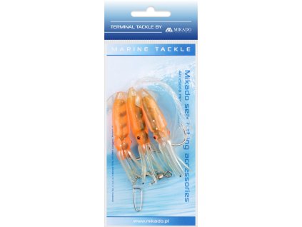 Mikado mořský návazec - SQUID RIG 7.5cm -  3x4/0