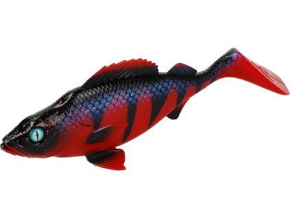 Mikado gumová nástraha RED PERCH - 4 ks