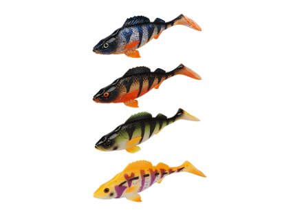 Mikado gumová nástraha - MFT PERCH MIX - 4 ks