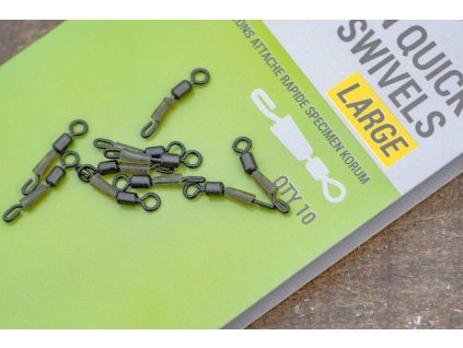 korum rychlovymenny obratlik specimen quick snap swivels large kod k0310135 view
