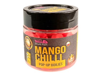Skull fish POP-UP Boilies MANGO/CHILLI  14mm / 50 g