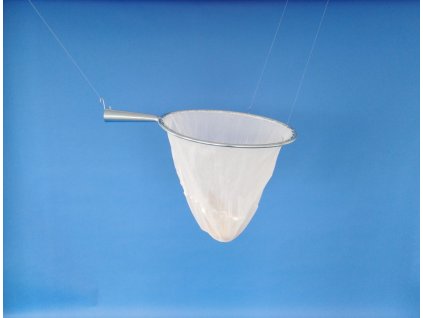 Dobeš - keser zinkovaný 45 cm/ výplet PAD 2×2/0,6 mm bílá se dnem