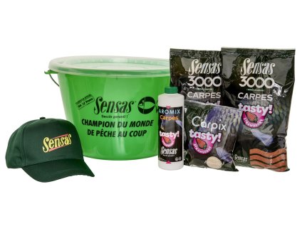 Sensas akční kbelík 3000 Carp Tasty Strawberry (kapr jahoda)