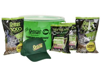 Sensas akční kbelík 3000 Method Feeder Pellets (feeder pelety)