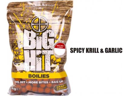 9465 boilies crafty catcher big hit 15mm 1kg pikantni kreveta cesnek