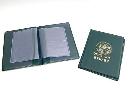 Pouzdro na doklady rybáře