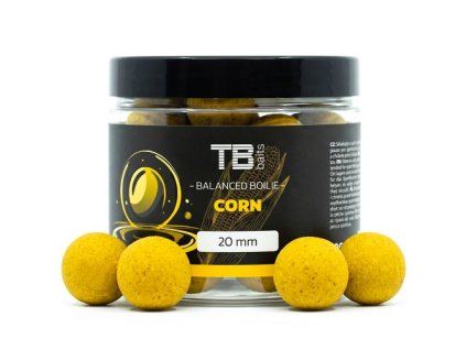 tb baits vyvazene boilie balanced atraktor corn 100 g