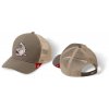 16821 magic trout ksiltovka trout trucker cap stretch seda hneda