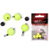 7560 magic trout float connector swivel 10 zluta 5ks 10mm