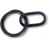 9132 radical hinge rings black 6mm 10 ks