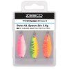 zebco plandavky target fish trout ul spoon set (6)
